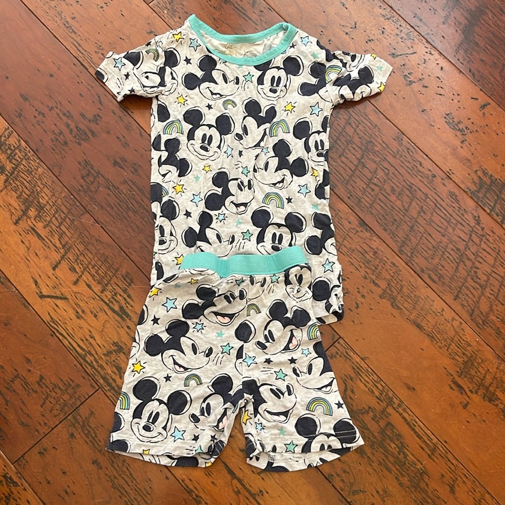 Little Sleepies Disney Mickey bamboo pajamas